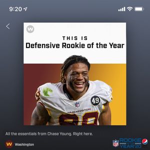 Image post by @commanders on Instagram