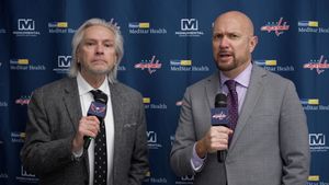 Video post by @Capitals on Facebook