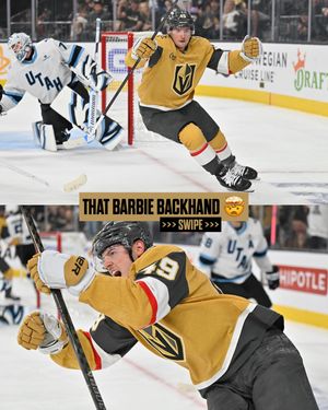 Image post by @vegasgoldenknights on Instagram