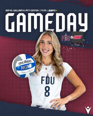 Image post by @FDUKnightsWVB on Twitter