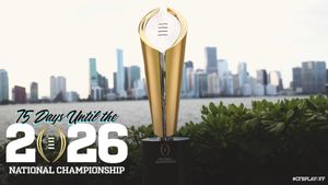 Image post by @CollegeFootballPlayoff on Facebook