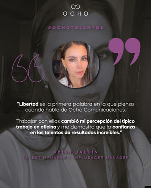 Image post by @ocho.comunicaciones on Instagram