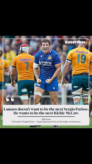 Video post by @rugbypassplus on Facebook