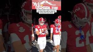 Video post by @alabamacrimsontideonalcom on YouTube