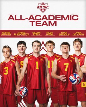 Image post by @uscmensvolley on Instagram