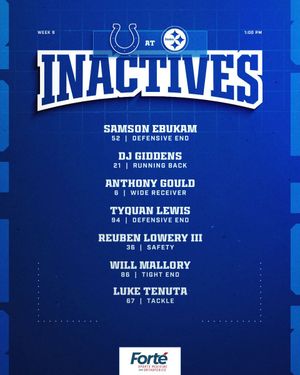 Image post by @Colts on Twitter