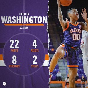 Image post by @clemsonwbb on Instagram