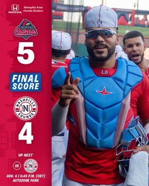 Image post by @memphisredbirds on Instagram