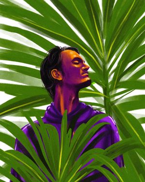 Image post by @rishaaart on Instagram