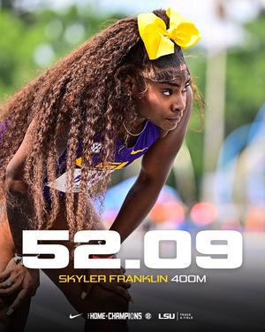 Image post by @lsutrackfield on Instagram