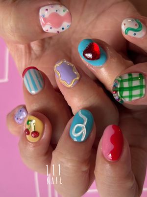 Image post by @111nail_omotesando on Instagram