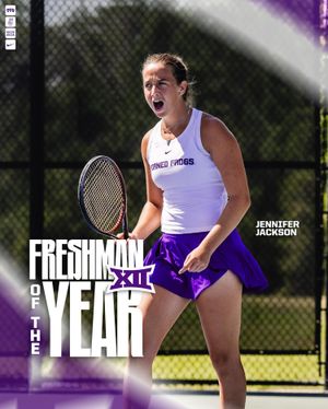 Image post by @tcuwomenstennis on Instagram