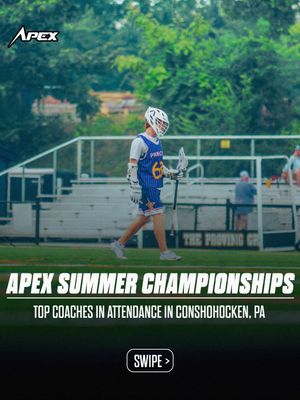 Image post by @apexlaxevents on Instagram