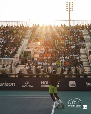 Image post by @miamiopen on Instagram