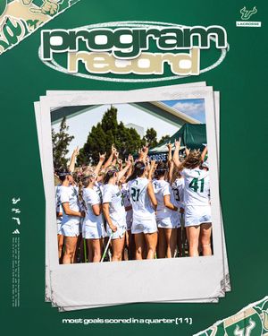 Image post by @USFWLAX on Twitter