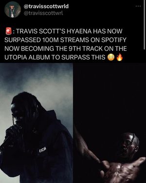 Image post by @travisscottwrld on Instagram
