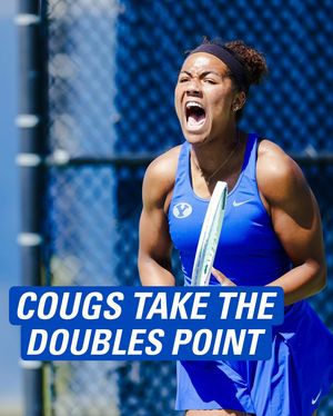 Image post by @byuwtennis on Instagram