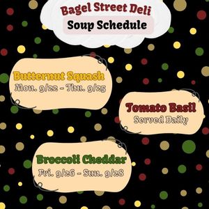 Image post by @bagelstreetdeli on Instagram