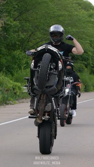 Video post by @wolfridesbikesWRB on Facebook