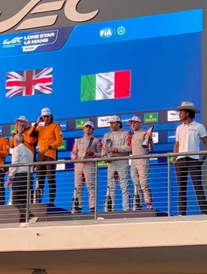 Image post by @ferrariraces on Instagram