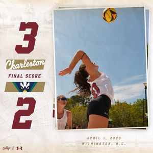 Image post by @cofcvolleyball on Instagram