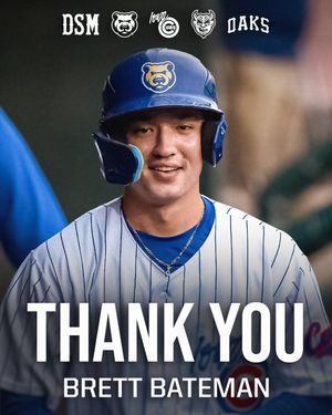 Image post by @IowaCubs on Twitter