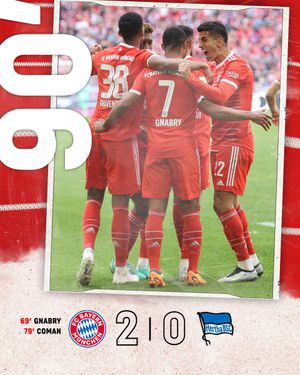 Image post by @FCBayern on Twitter
