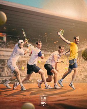 Image post by @fftennis on Instagram