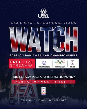 Image post by @usa_cheer on Instagram