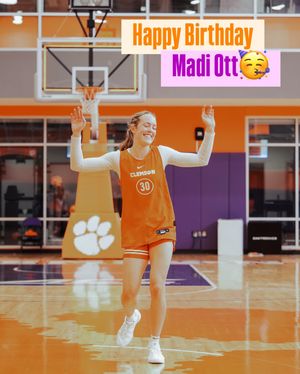 Image post by @clemsonwbb on Instagram