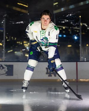 Image post by @nd_hockey on Instagram