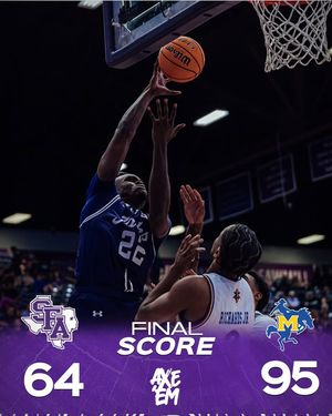 Image post by @SFABasketball on Facebook