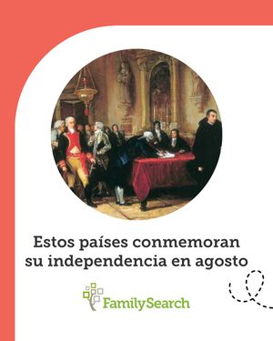 Image post by @familysearchesp on Instagram