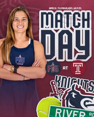 Image post by @fduknights_tennis on Instagram