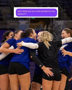 Image post by @uwvolleyball on Instagram