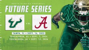 Image post by @USFFootball on Twitter