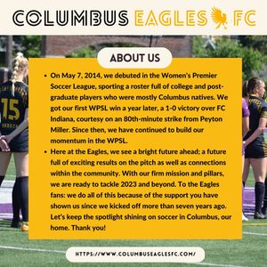 Image post by @columbuseaglesfc on Instagram