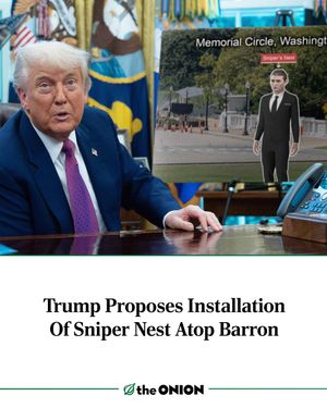 Image post by @theonion on Instagram