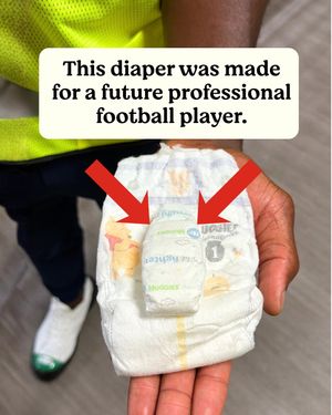 Image post by @huggies on Instagram