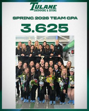 Image post by @tulaneswimdive on Instagram