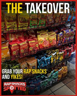 Image post by @officialrapsnacks on Instagram