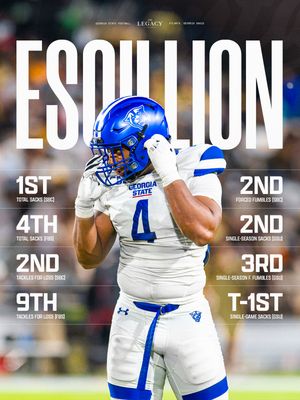 Image post by @gsu_football on Instagram