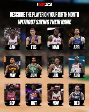 Image post by @nba2k on Instagram