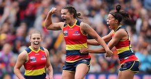 Image post by @CrowsAFLW on Twitter/X