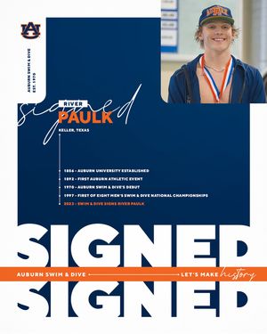 Image post by @auburnswimdive on Instagram