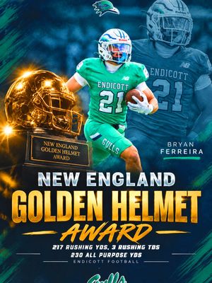 Image post by @endicottfootball on Instagram