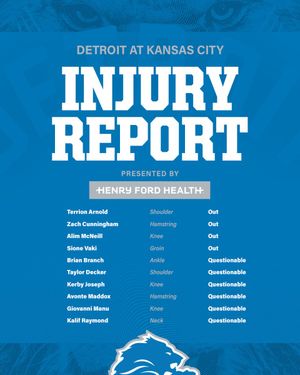 Image post by @Lions on Twitter