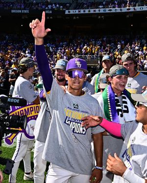 Image post by @LSUbaseball on Twitter