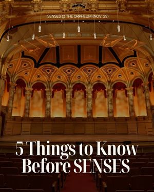 Image post by @Senses Concert on Facebook