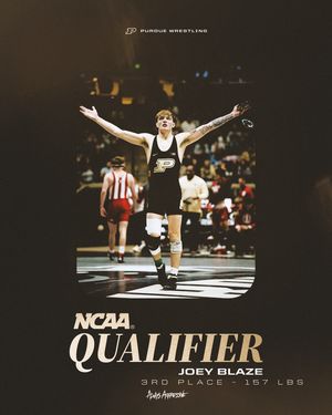 Image post by @purduewrestling on Instagram